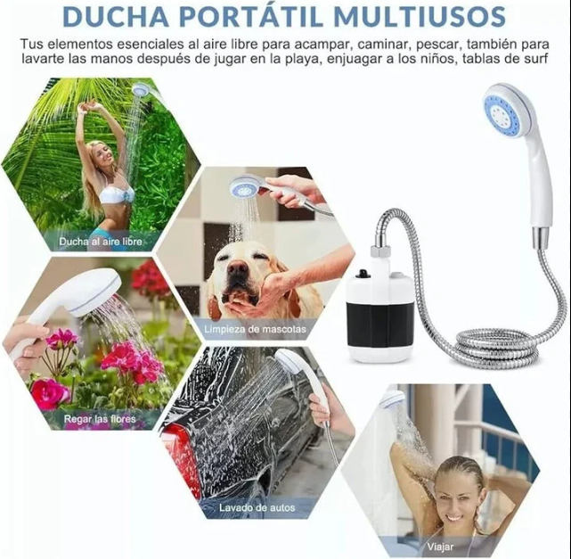 Ducha Portable Recargable